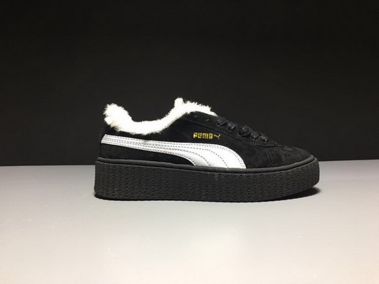 Puma x Rihanna Creepers Women Skate Sneaker Lined With Fur--036